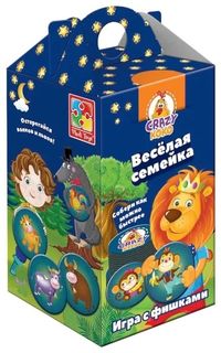 Настольная игра "Веселая семейка" VladiToys VT8033-06