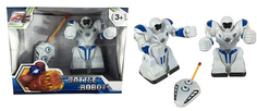Робот Battle Robot на Р/У в коробке ходит,делает удары руками,левой и правой по очереди 601-1A Noname