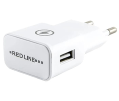 Сетевое зарядное устройство Redline NT-1A 1A + кабель 8 pinn Apple белый (УТ000013626)