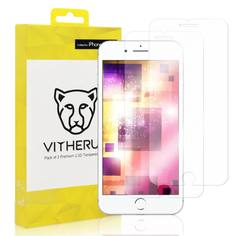 Защитное стекло Vitherum Gold 2.5D для Apple iPhone 7 Plus/8 Plus, прозрачное (2 шт.)