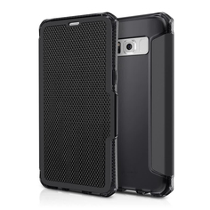 Чехол-книжка ITSKINS SPECTRUM FOLIO для Samsung Galaxy S8+ чёрный/текстиль