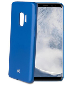 Чехол-накладка Celly Soft Matt для Samsung Galaxy S9 синий