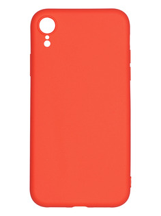 Клип-кейс Alwio для Apple iPhone Xr, soft touch, красный