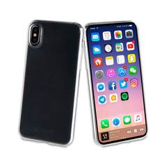 Чехол-накладка Muvit CRYSTAL SOFT CASE для Apple iPhone X/XS прозрачный