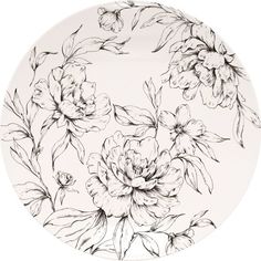 Тарелка десертная Domenik Peonia DM9712 20см