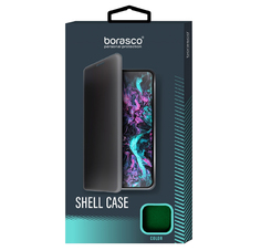 Чехол BoraSCO Shell Case для Samsung Galaxy A72 зеленый опал