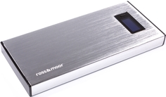 Внешний аккумулятор Ross&Moor PB-MS010 12000 mAh Silver