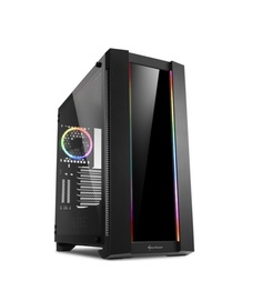 Корпус Sharkoon Elite Shark CA200G RGB led черный
