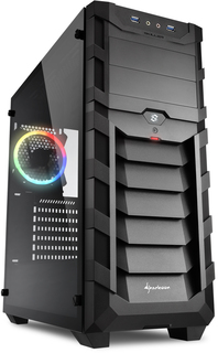 Корпус Sharkoon Shark Skiller SGC1 RGB led черный
