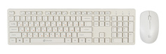 Набор клавиатура+мышь Oklick 240M белый