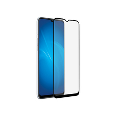 Закаленное стекло DF для Realme 6i Full Screen Full Glue Black rmColor-07