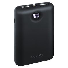 Внешний аккумулятор Qumo Power Bank PowerAid 6600 V2 6600mAh Black 24263