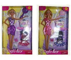 Кукла (29см) Модница FASHION SHOPPING в коробке 8212 Defa Lucy