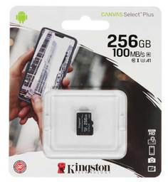 Карта памяти Kingston microSDXC Canvas Select Plus Class 10 256Gb (SDCS2/256GBSP)