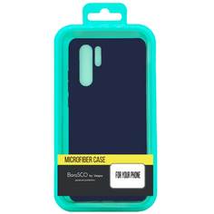 Чехол BoraSCO Microfiber Case для Xiaomi Redmi 10 синий