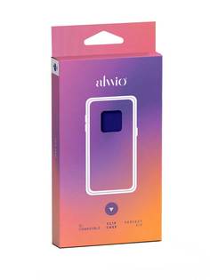 Чехол силиконовый Alwio для iPhone 13 Pro (6.1"), soft touch, темно-синий