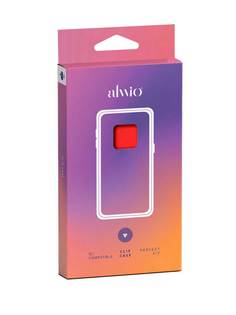 Чехол силиконовый Alwio для iPhone 13 Pro (6.1"), soft touch, красный