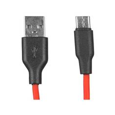 Кабель Exployd Keen USB - Type-C 2.1A 1.0m Red EX-K-1192
