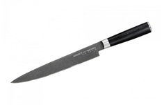 Нож Samura для нарезки Mo-V Stonewash, 23 см, G-10