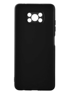 Клип-кейс Alwio для Poco X3 NFC soft touch чёрный