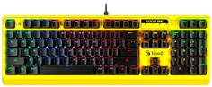 Клавиатура A4Tech Bloody B810RC Punk желтый/черный