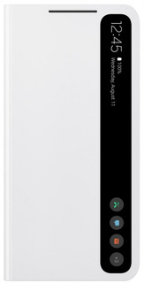 Чехол Samsung для Galaxy S21 FE, Smart Clear View Cover, White (EF-ZG990CWEGRU)