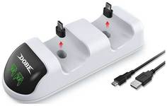 Зарядная станция Dobe для 2-х PS5 Dualsense TP5-0506