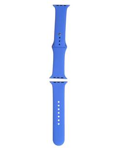 Ремешок mObility для APPLE Watch S3 / S4 / S5 SE / S6 42-44mm Silicone MB Blue УТ000027908