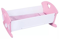 Кроватка для куклы в коробке в комплекте подушка, матрас VIGA VG59511