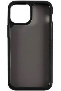 Чехол (клип-кейс) Usams Apple iPhone 13 mini Carbon Design US-BH772 черный (матовый) (УТ000028125)