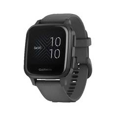 Умные часы Garmin Venu Sq NFC серые с серым силиконовым ремешком (010-02427-10)