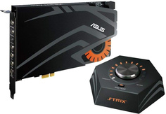 Звуковая карта Asus PCI-E Strix Raid DLX (C-Media 6632AX) 7.1 (STRIX RAID DLX)