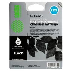 Картридж Cactus CS-C9351C №21XL для HP DeskJet 3920/3940/D1360/D1460/D1470/D1560, черный