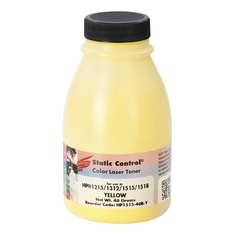Тонер Static Control HP1515-40B-Y для HP (40 г) Yellow