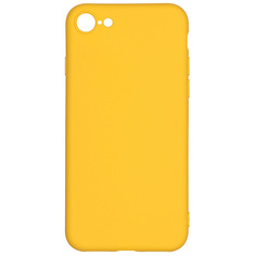 Чехол клип-кейс PERO софт-тач для iPhone X жёлтый ПЕРО