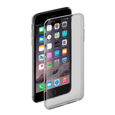 Чехол Deppa Gel Case для Apple iPhone 6/6S Plus черный - прозрачный 85205