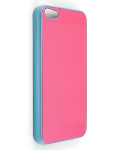 Чехол Baseus iCase Case for iPhone 5C (Pink/Blue)