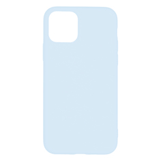 Чехол клип-кейс PERO софт-тач для iPhone 11 Pro голубой ПЕРО