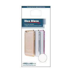 Чехол iBox для iPhone 8 / 7 Blaze Silicone Gold Frame