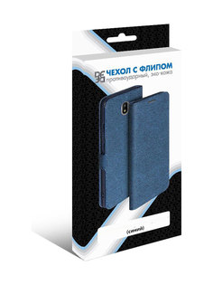 Чехол DF для Redmi Note 8T xiFlip-55 Blue