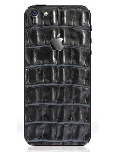 Чехол iRich Leather Sticker i5-300 for Apple iPhone 5 (Black)