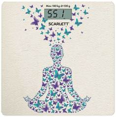 Весы напольные электронные Scarlett SC-BS33E098 макс.180кг рисунок