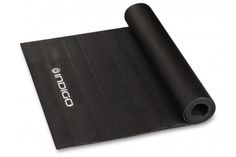 Коврик для йоги и фитнеса INDIGO PVC, YG03, Черный, 173*61*0,3 см
