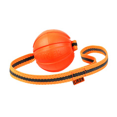 Игрушка для собак COLLAR ЛАЙКЕР Лайн мячик 9 см на ленте (35 см) 6288