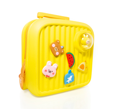 Детский туристический рюкзак 29х18х28 см желтый Noname