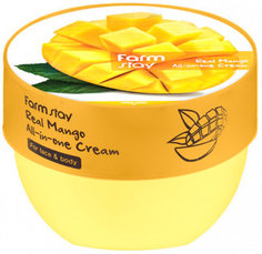 Многофункциональный крем с экстрактом манго FarmStay Real Mango All-in-one Cream, 300ml