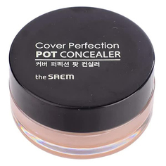 Консилер-корректор The Saem Cover Perfection Pot Concealer 02.Rich beige 4гр