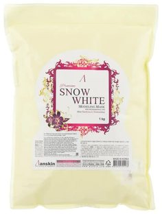 Маска альгинатная осветляющая (пакет) Anskin Snow White Modeling Mask, Refill 1кг