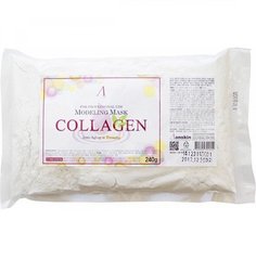 Маска альгинатная с коллагеном (пакет) Anskin Collagen Modeling Mask, Refill 240гр