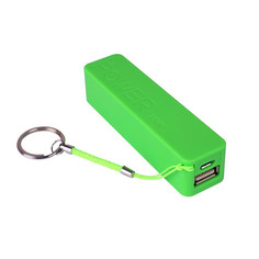 Внешний аккумулятор Power bank 1500mah зеленый Noname